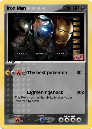 Pokemon Iron Man
