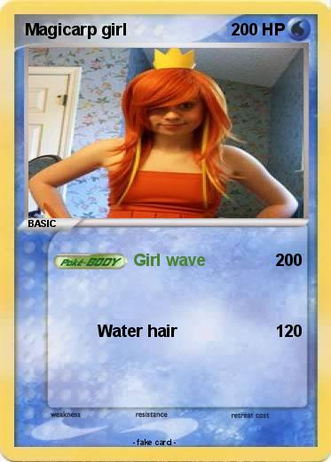 Pokemon Magicarp girl