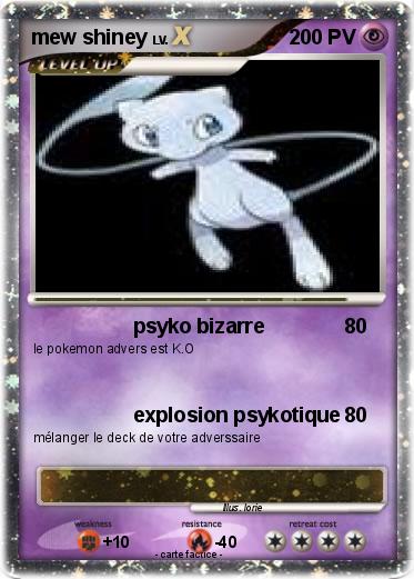 Pokemon mew shiney