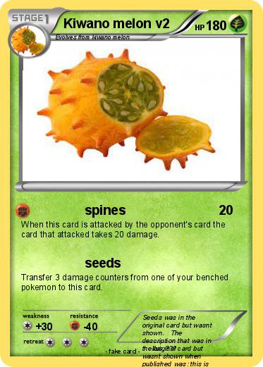 Pokemon Kiwano melon v2