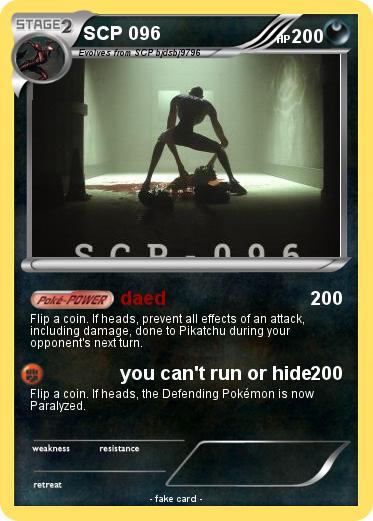 Pokemon SCP 096