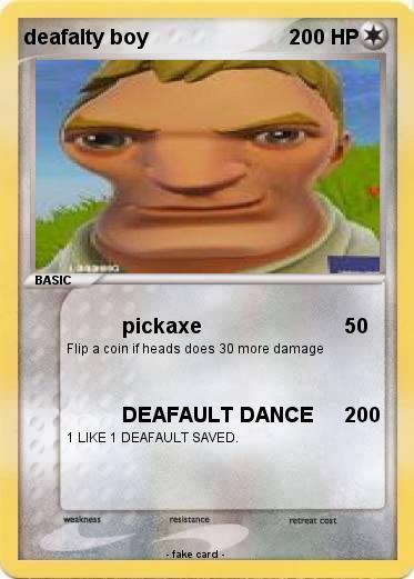 Pokemon deafalty boy