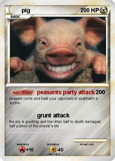 Pokemon pig