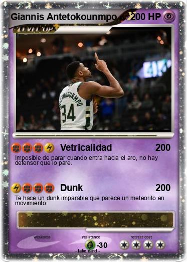 Pokemon Giannis Antetokounmpo