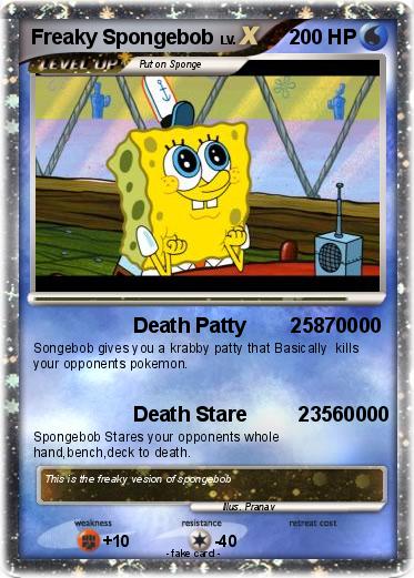 Pokemon Freaky Spongebob