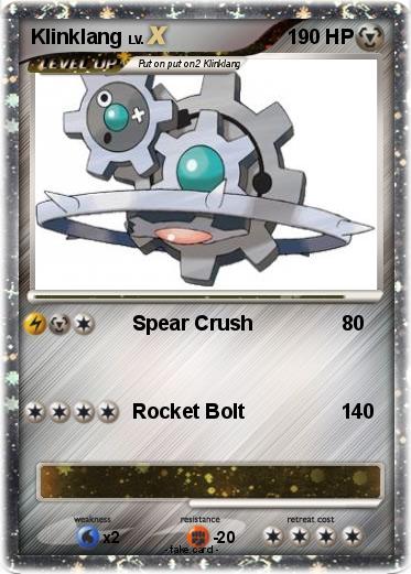 Pokemon Klinklang