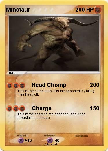 Pokemon Minotaur