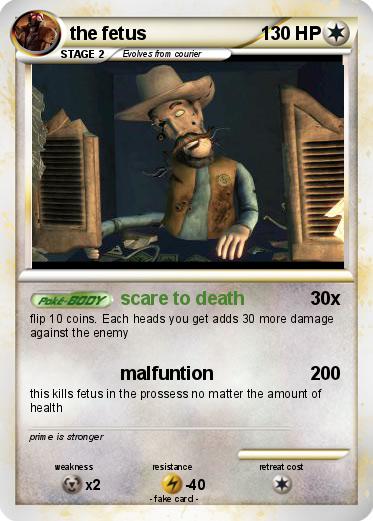 Pokemon the fetus