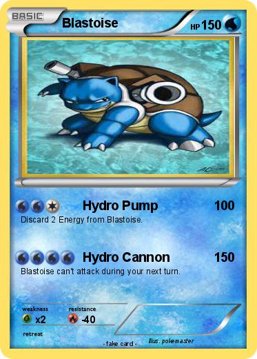 Pokemon Blastoise