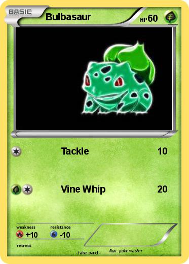Pokemon Bulbasaur