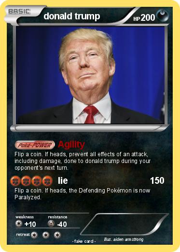 Pokemon donald trump