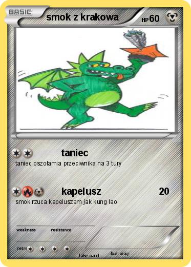Pokemon smok z krakowa