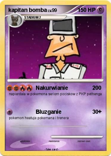 Pokemon kapitan bomba