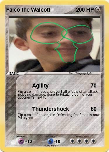 Pokemon Falco the Walcott