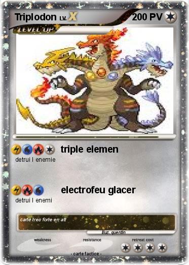Pokemon Triplodon