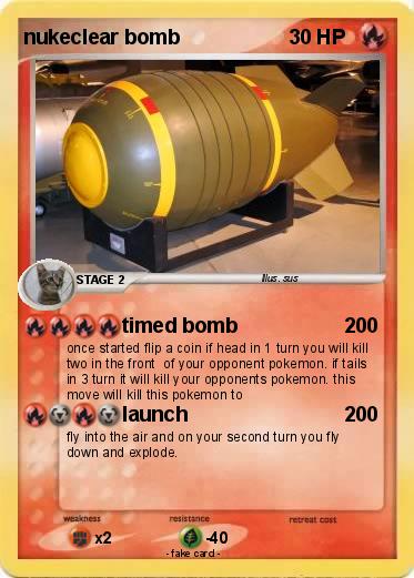 Pokemon nukeclear bomb