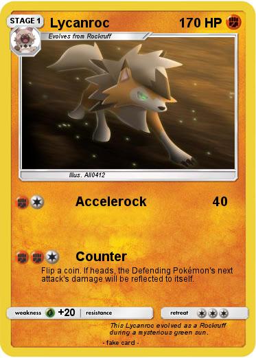 Pokemon Lycanroc
