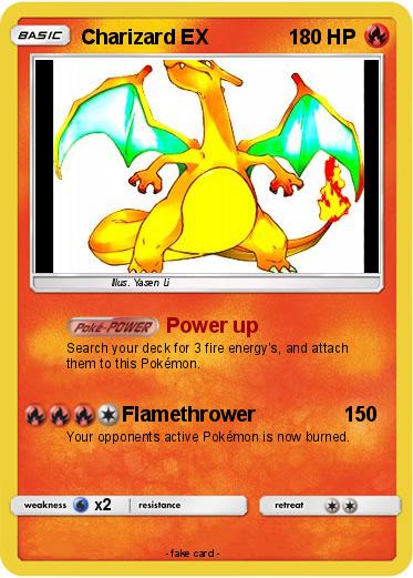 Pokemon Charizard EX