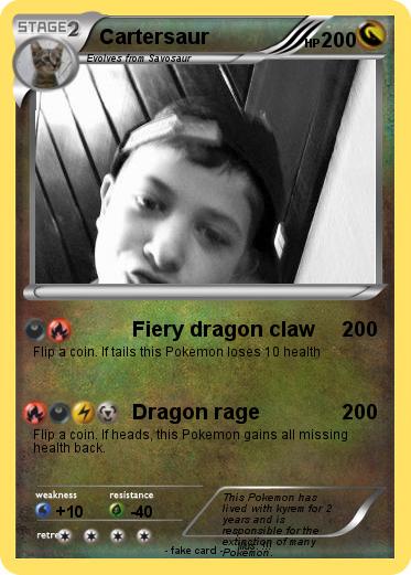 Pokemon Cartersaur