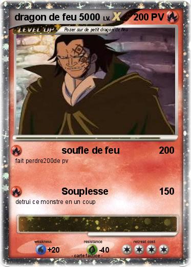Pokemon dragon de feu 5000