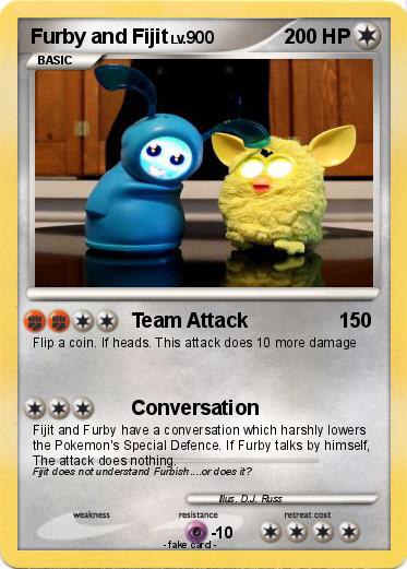 Pokemon Furby and Fijit