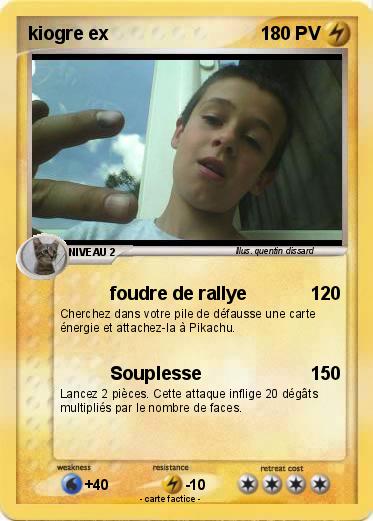 Pokemon kiogre ex