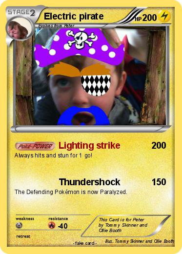 Pokemon Electric pirate