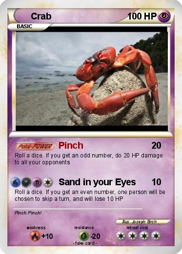 Pokemon Crab