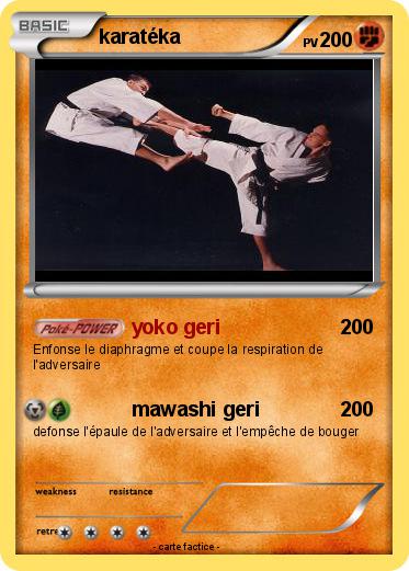 Pokemon karatéka