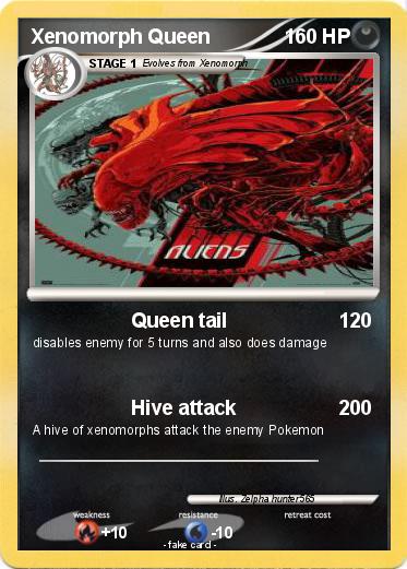 Pokemon Xenomorph Queen