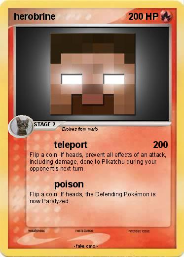Pokemon herobrine