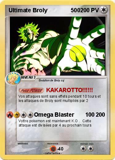 Pokemon Ultimate Broly               500