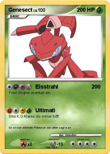 Pokemon Genesect