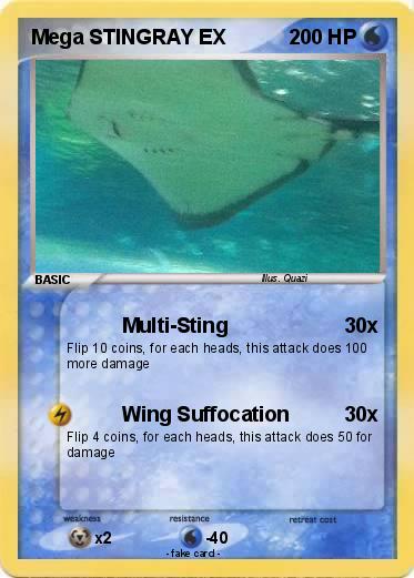 Pokemon Mega STINGRAY EX