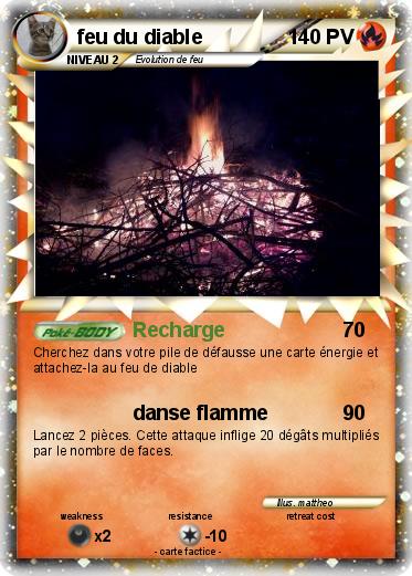 Pokemon feu du diable