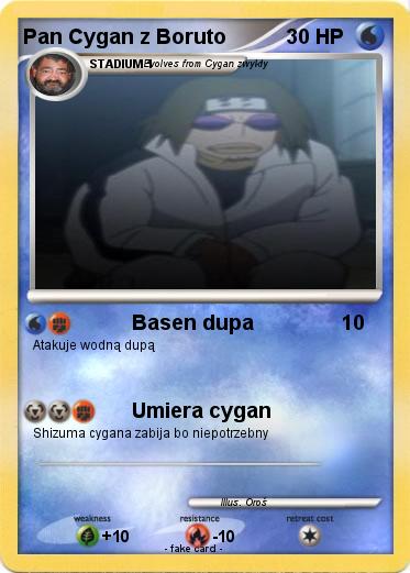 Pokemon Pan Cygan z Boruto