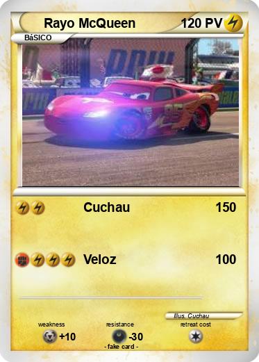 Pokemon Rayo McQueen