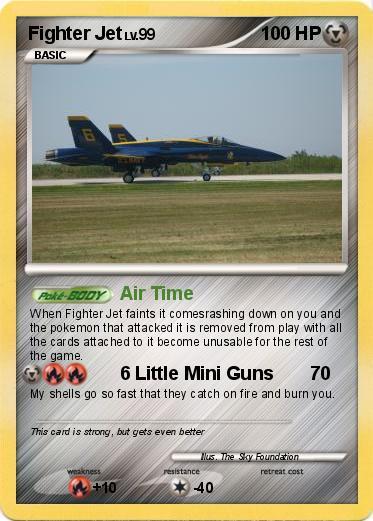 Pokemon Fighter Jet