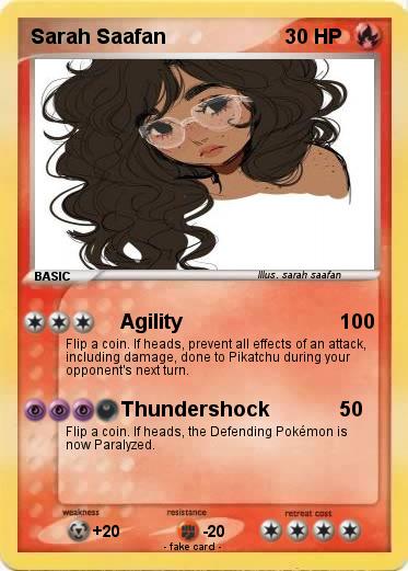 Pokemon Sarah Saafan