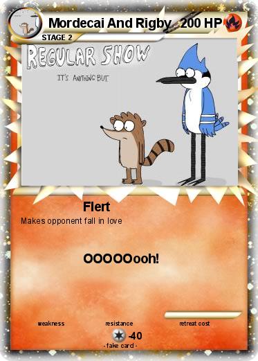 Pokemon Mordecai And Rigby