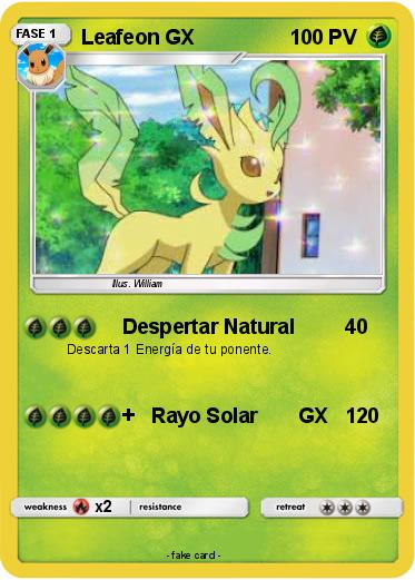 Pokemon Leafeon GX