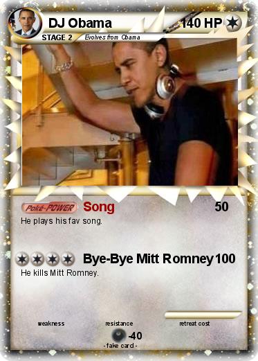 Pokemon DJ Obama