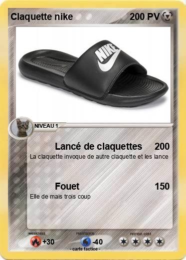 Pokemon Claquette nike