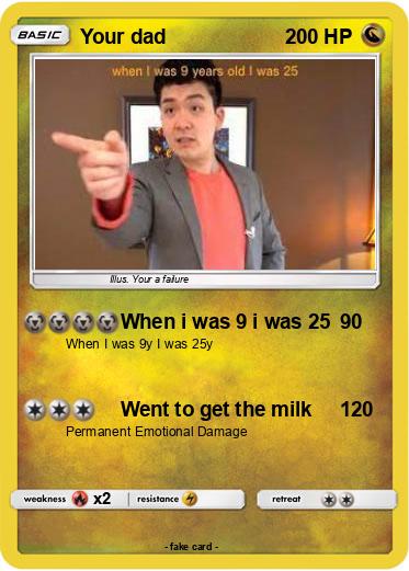 Pokemon Your dad