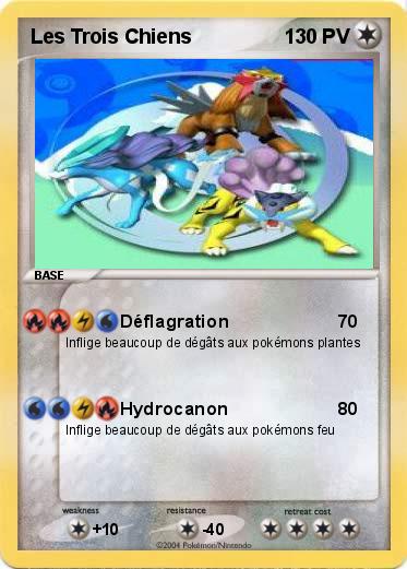 Pokemon Les Trois Chiens