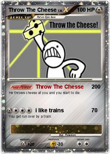 Pokemon Throw The Cheese