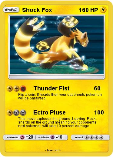 Pokemon Shock Fox