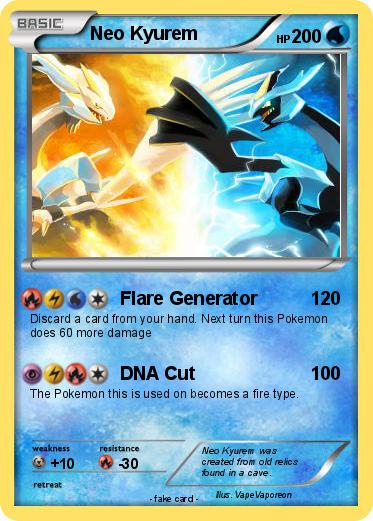 Pokemon Neo Kyurem