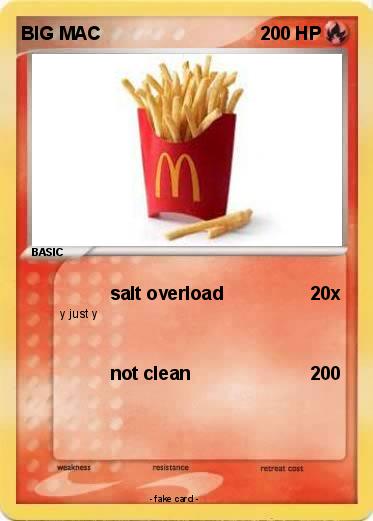 Pokemon BIG MAC