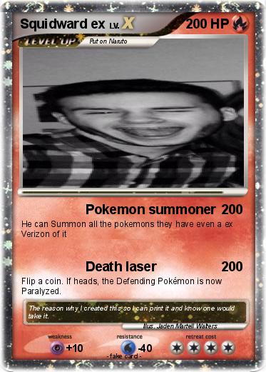 Pokemon Squidward ex